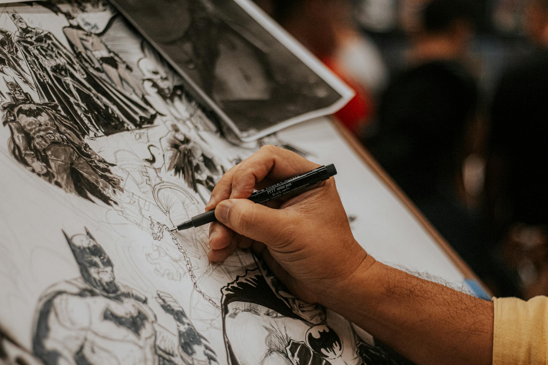 Qu’est-ce que le 9e art — illustration d'art de bande dessinée