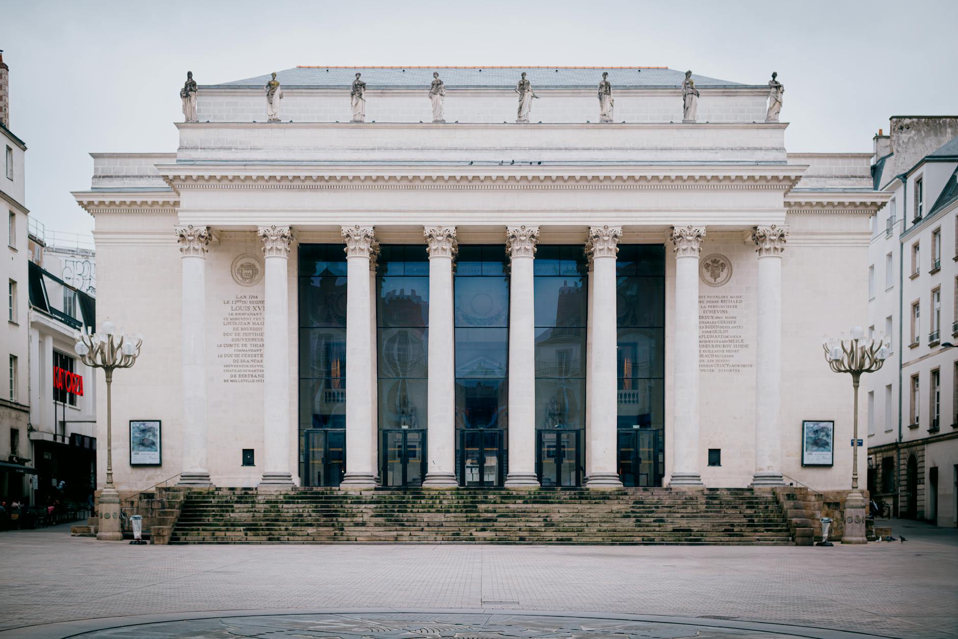 Théâtre des Beaux-Arts à Bordeaux — théâtre de Bordeaux architecture extérieure
