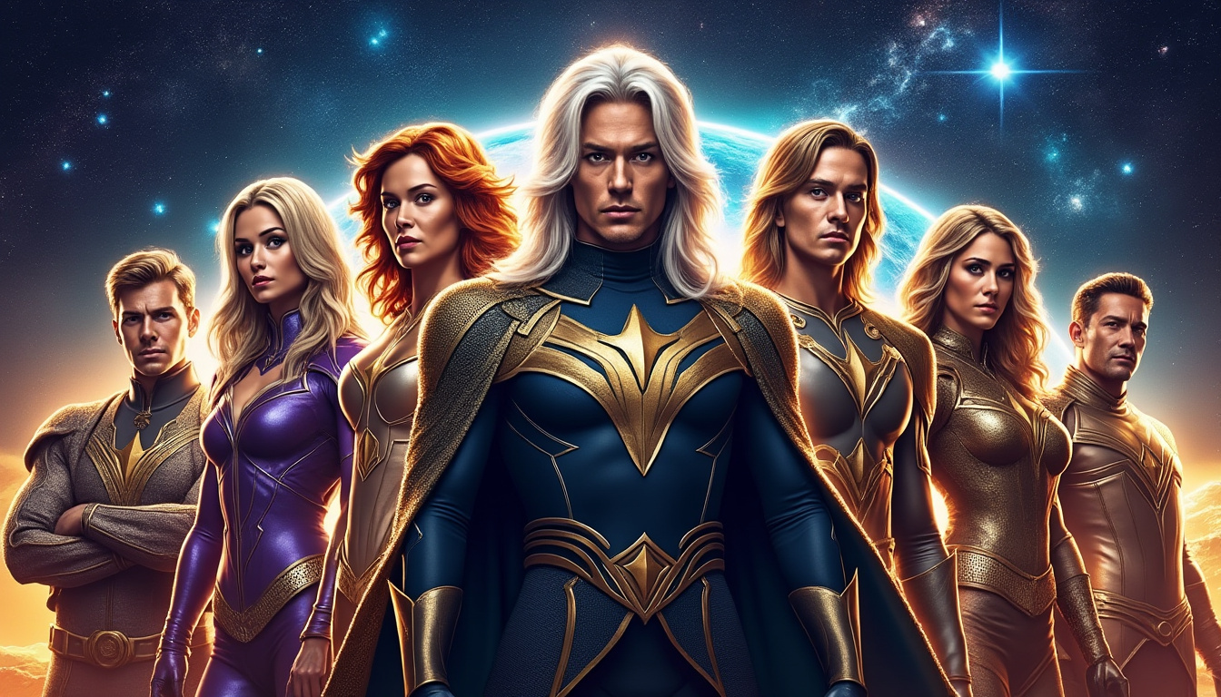 découvrez le casting complet du film les éternels de marvel et les personnages principaux qui composent cette équipe légendaire.