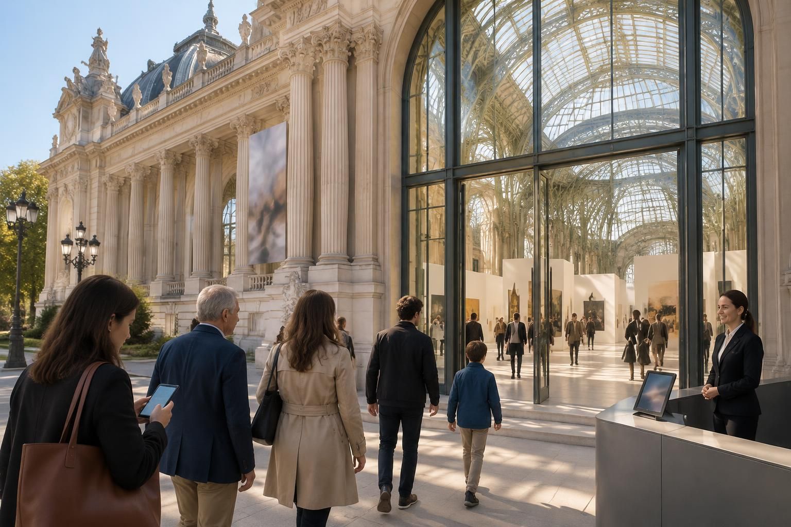 découvrez les expositions du grand palais, consultez les horaires et tarifs, et réservez vos billets en ligne pour préparer votre visite.