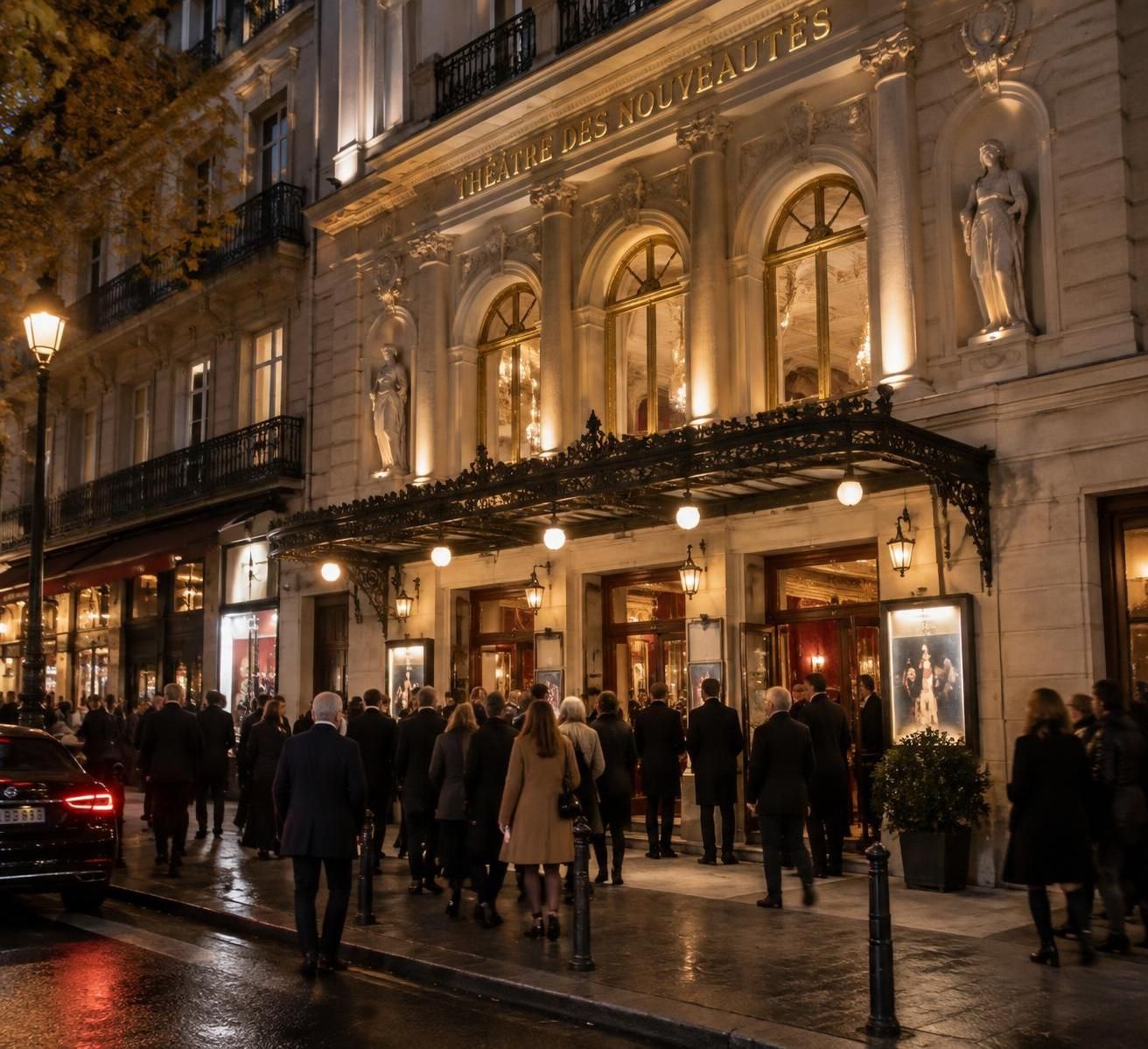 découvrez le programme du théâtre des nouveautés à paris 9e, consultez le plan des places et réservez vos billets en ligne.